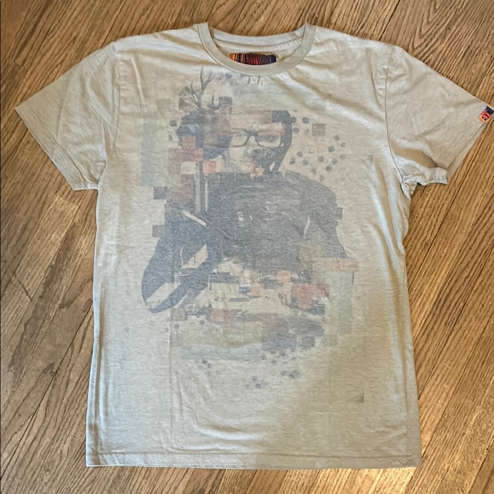 Men's Graphic T-Shirt - light brown